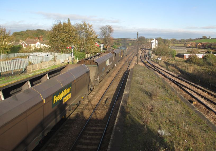 trainspotting at Barnetby station