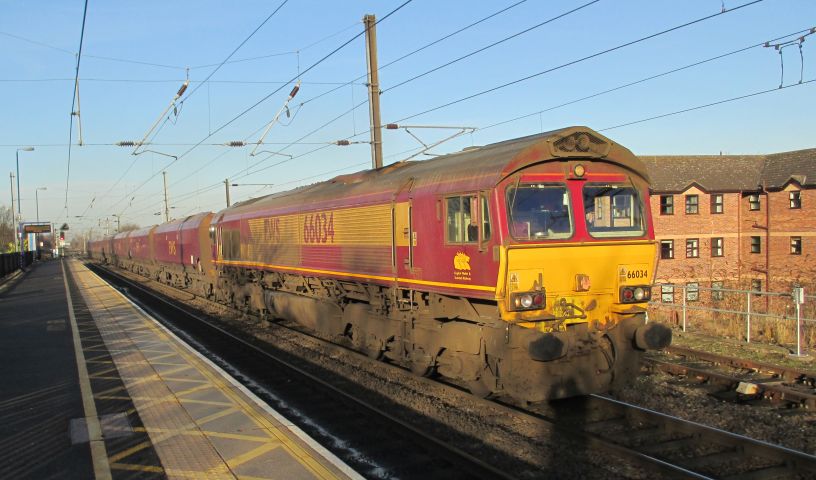 Trainspotting at Northallerton station
