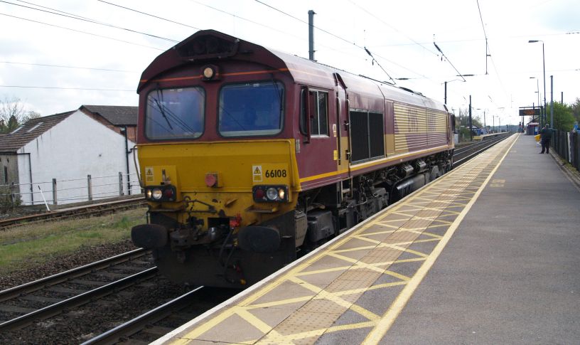 Trainspotting at Northallerton station