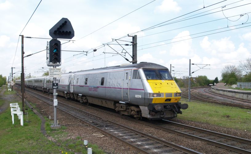 Trainspotting at Northallerton station