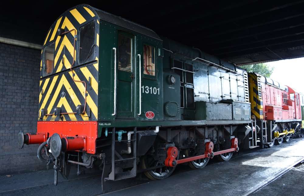 Class 08 diesel shunters GCR Loughborough