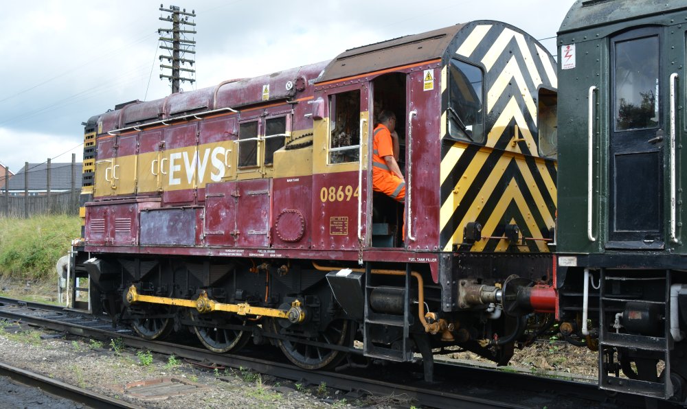 Class 08 diesel shunters GCR Loughborough