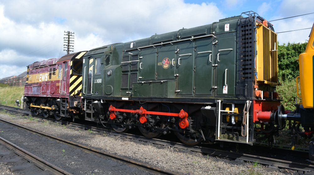 Class 08 diesel shunters GCR Loughborough