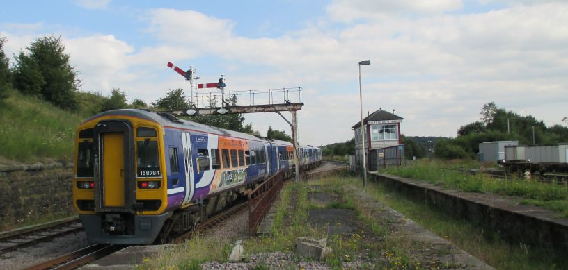 TRainspotting at Hellifield Station