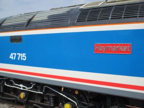 Class 47 diesel locomotive 47715