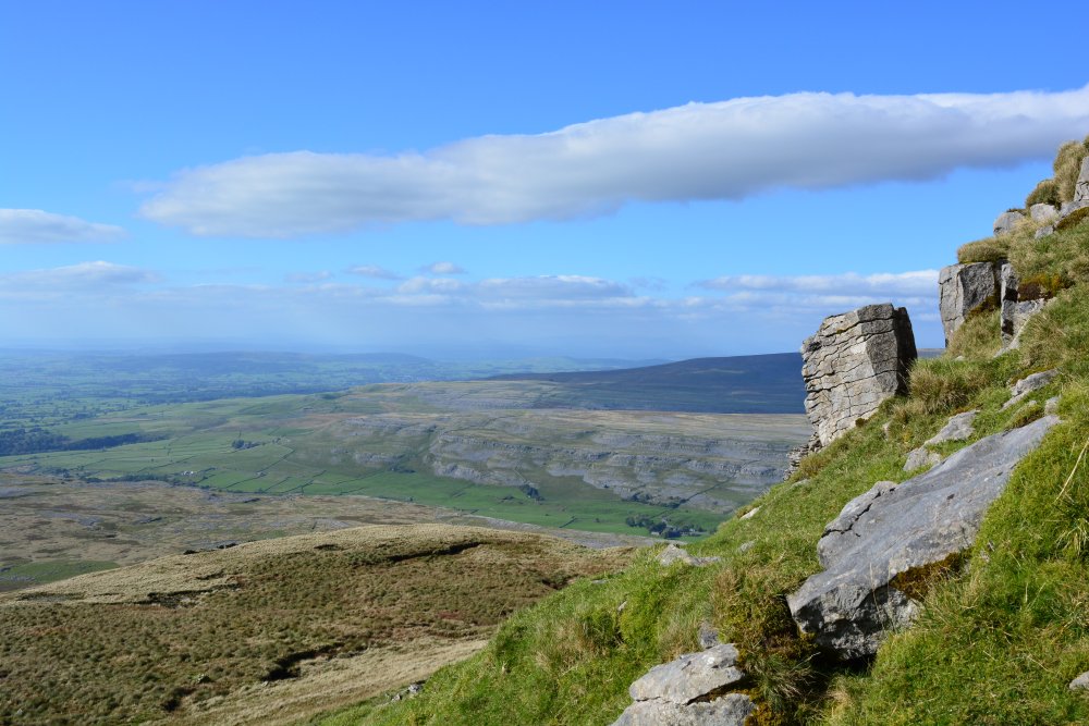 Climbing Ingleborough walk
