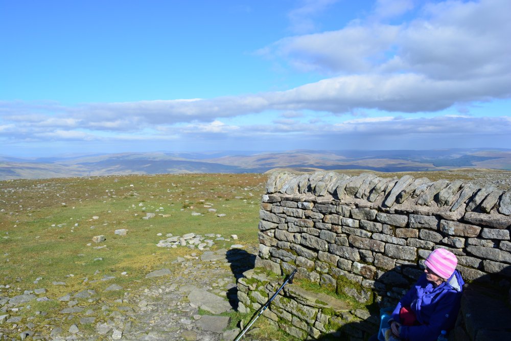 Climbing Ingleborough walk
