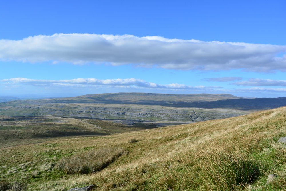 Climbing Ingleborough walk