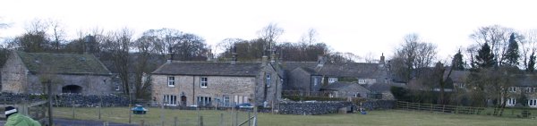 Entering Linton Village Grassington, Wharfedale, North Yorkshire Dales National Park, England