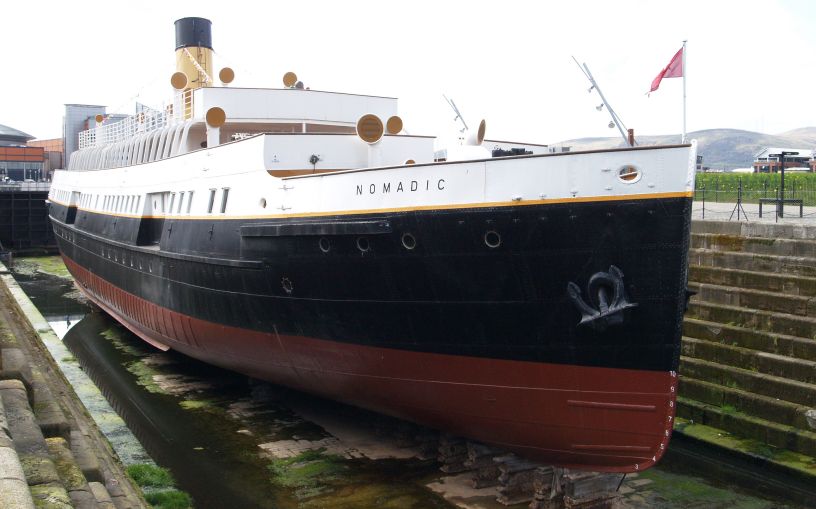 Belfast Titanic area River Lagan