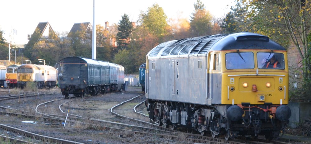 Rail Operations Group Class 47 diesel locomotive 47815