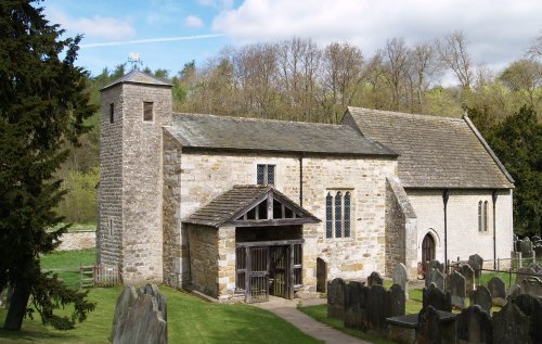 St Gregory Minster, Kirkdale was rebuilt around 1054 because the original church of 654 AD was destroyed by the raiding Danes.
