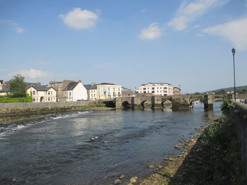 The weir on the River Suir, Carrick-on-Suir, Co. Tipperary