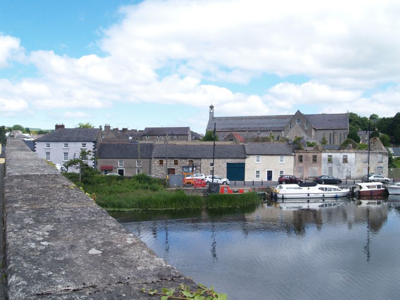 The Quay at Graiguenamanagh on the River Barrow Walk from Graiguenamanagh to St Mullins, Co. Kilkenny, Ireland