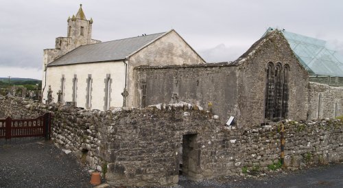  - St Fachtnan's Cathedral & Crosses, Kilfenora, The Burren, County Clare, West of Ireland