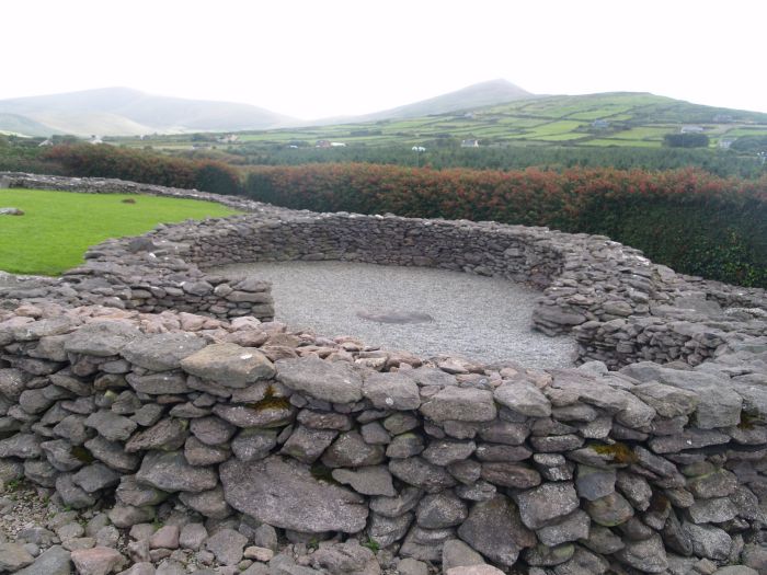 historic early Christian monastic site at Reask - Early Christian sites, Dingle Peninsular, Co. Kerry, West of Ireland