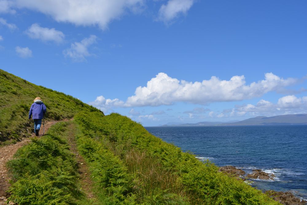 Old Head beach coast walk near Louisburgh Old Head beach coast walk near Louisburgh