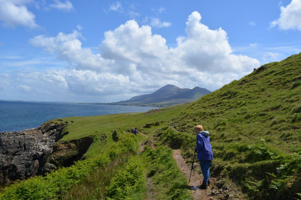 Old Head beach coast walk near Louisburgh Old Head beach coast walk near Louisburgh