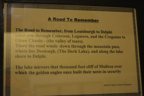 Louisburgh Famine Museum Granuaile Visitor Centre Co. Mayo Louisburgh Famine Museum Granuaile Visitor Centre Co. Mayo