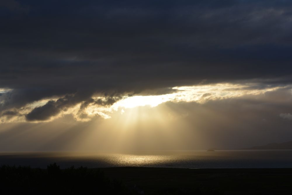views from Aillemore holiday cottage, Co. Mayo