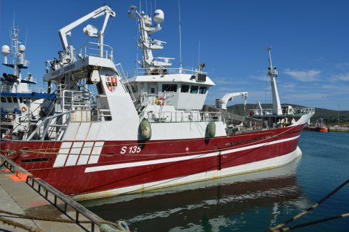  trawler S135 MENHADEN Castletownbere harbour, Beara Peninsula, Co. Cork
