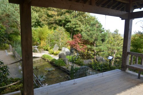 No. 10 The Azumaya - Summer Pavilion of the Lafcadio Hearn Japanese Gardens, Tramore, Co. Waterford, Ireland