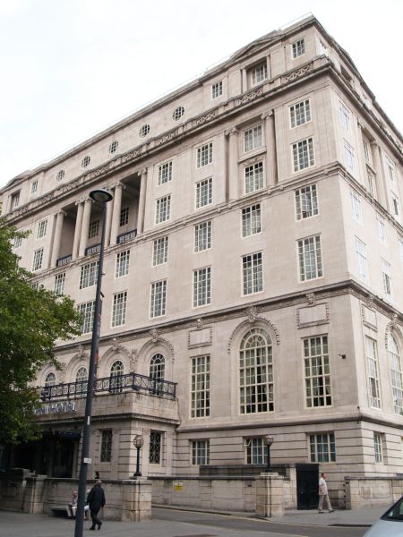 The Adelphi Hotel at the foot of Mount Pleasant, Liverpool