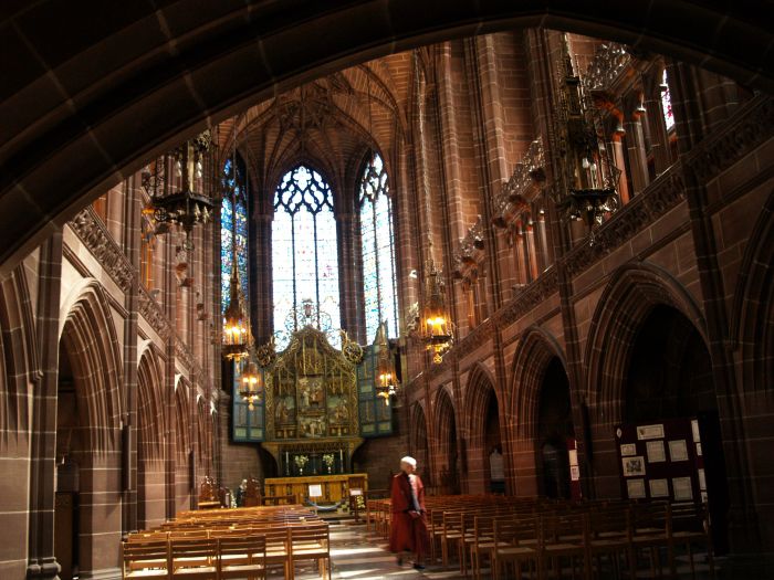 Anglican Cathedral Liverpool architecture Lady Chapel