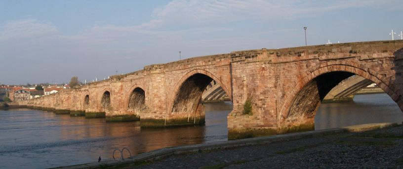 Berwick River Tweed Bridges