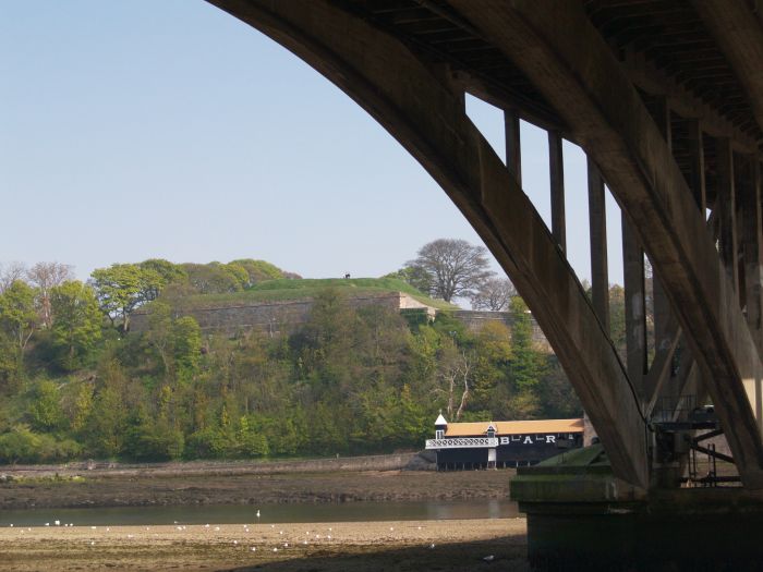 Berwick Fortifications Walls Walkl