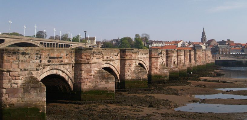 Berwick River Tweed Bridges