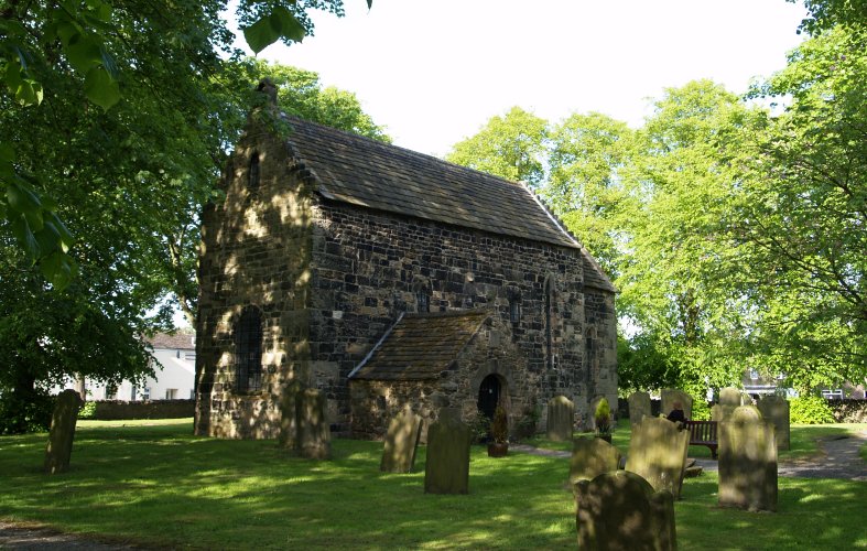 50. The Saxon Church at Escomb, County Durham, North East England.