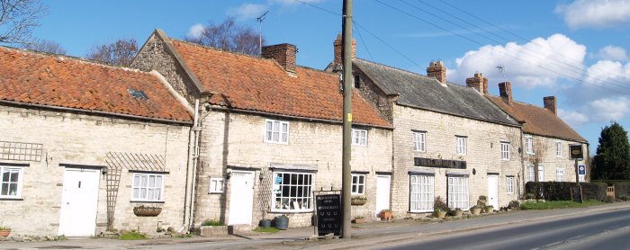 A lovely set of old houses in Aislaby