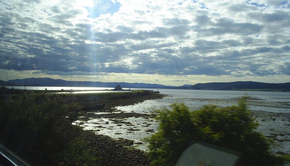 Skirting the east coast of Scotland after leaving Inverness initially heading north to Dingwall