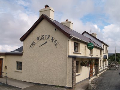The Rusty Nail Pub, Crossconnell, Clonmany, Inishowen Peninsular, Co. Donegal, Ireland The Rusty Nail Pub, Crossconnell, Clonmany, Inishowen Peninsular, Co. Donegal, Ireland