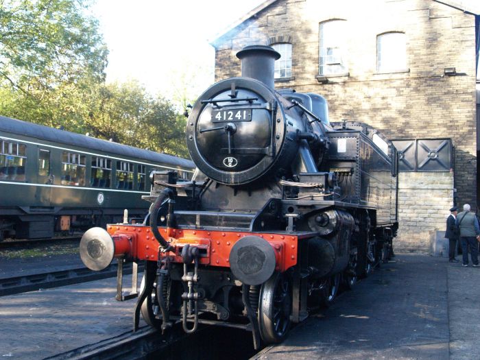 LMS BR Ivatt Steam locomotive 2-6-2T 41313 at the moment looks like 41241