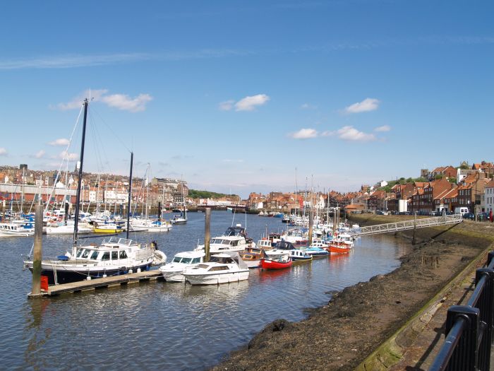 Whitby is now a popular place for yachts and the marina always seems full.