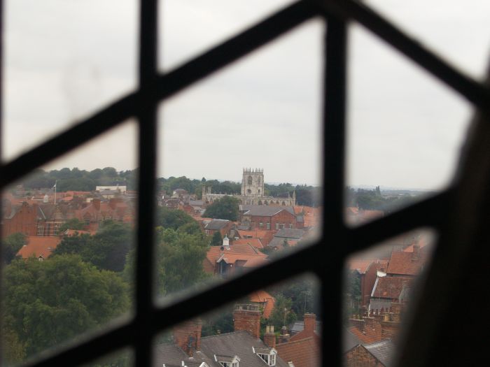 St Mary's Church viewed from the towers of Beverley Minster