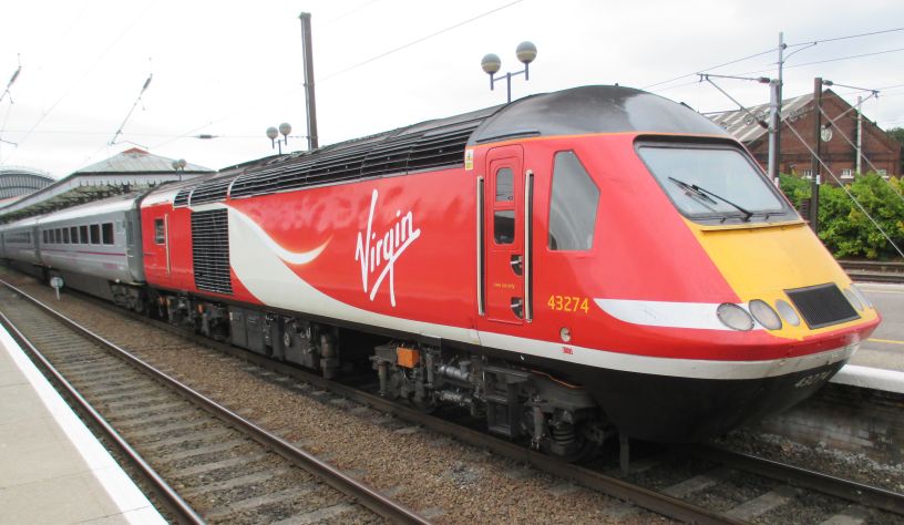 Class 43 diesel locomotive power car