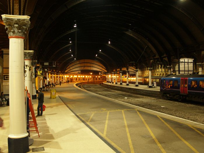 trainspotting York station