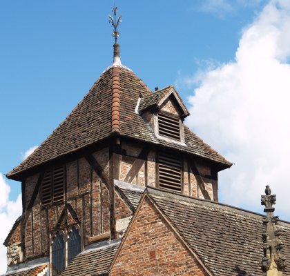 Bell tower? near near All Saints Church, North Street, south of River Ouse?