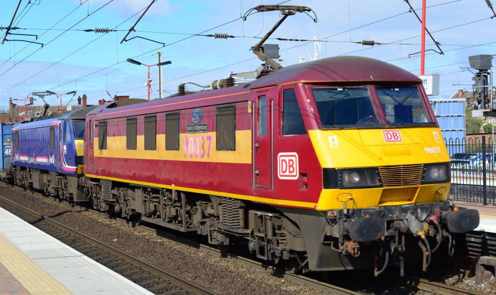 trainspotting at Wigan North Western Station