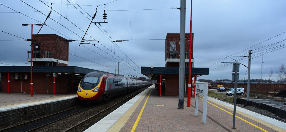 trainspotting at Wigan North Western Station