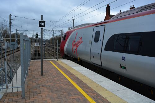 trainspotting at Wigan North Western Station