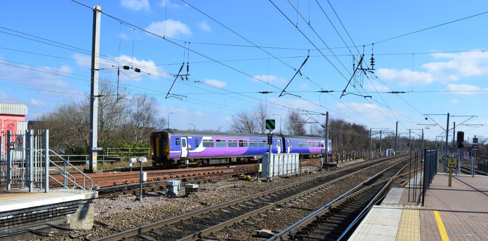 trainspotting at Wigan North Western Station