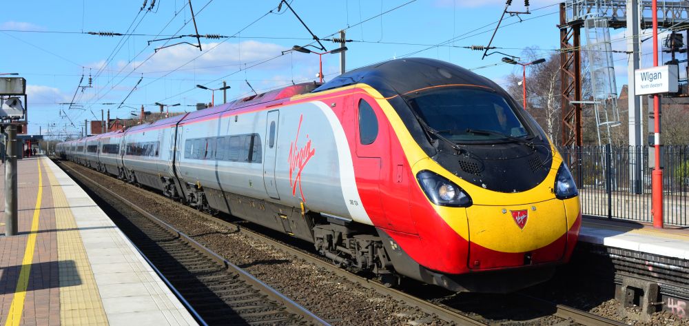 trainspotting at Wigan North Western Station