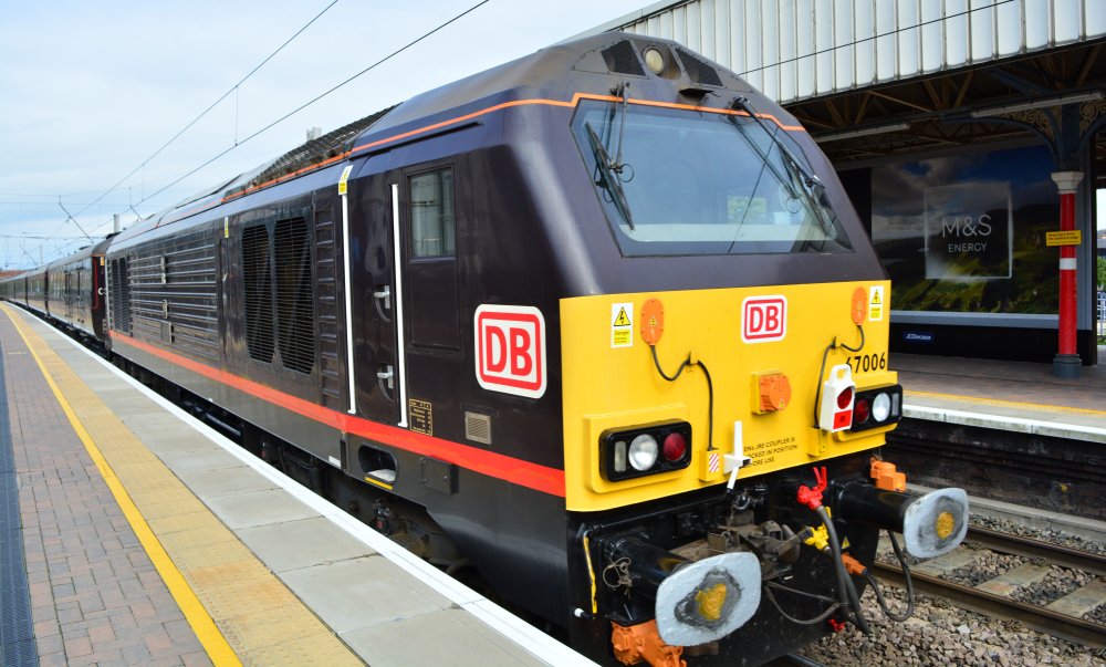 Trainspotting at Warrington Bank Quay station 