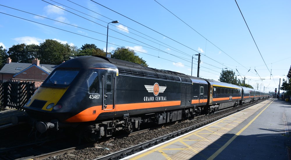 Trainspotting at Northallerton station