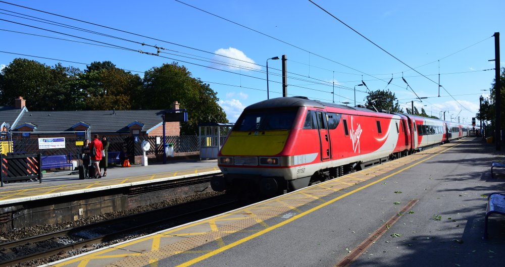 Trainspotting at Northallerton station