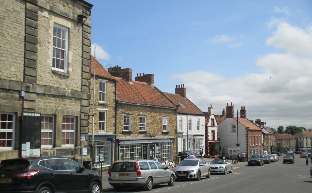 Market Place (above to the left is High Market Place), Kirkbymoorside